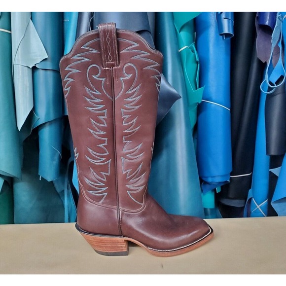 Kimmel Boot Co. Custom Women's Calfskin Western Cowboy Boots US 9-9.5 E (Wide) - Picture 6 of 11